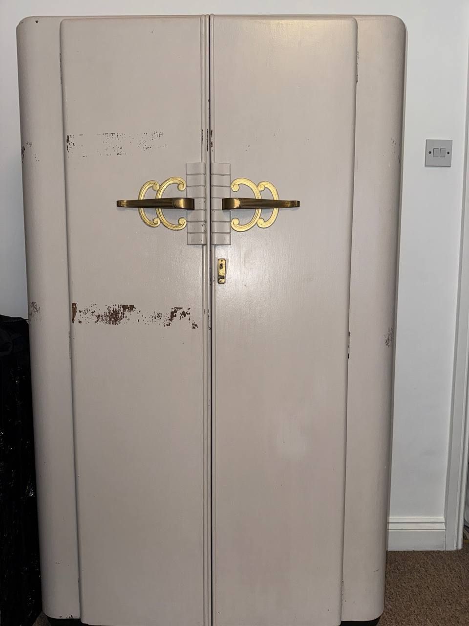 Painted Art Deco Wardrobe photo furniture
