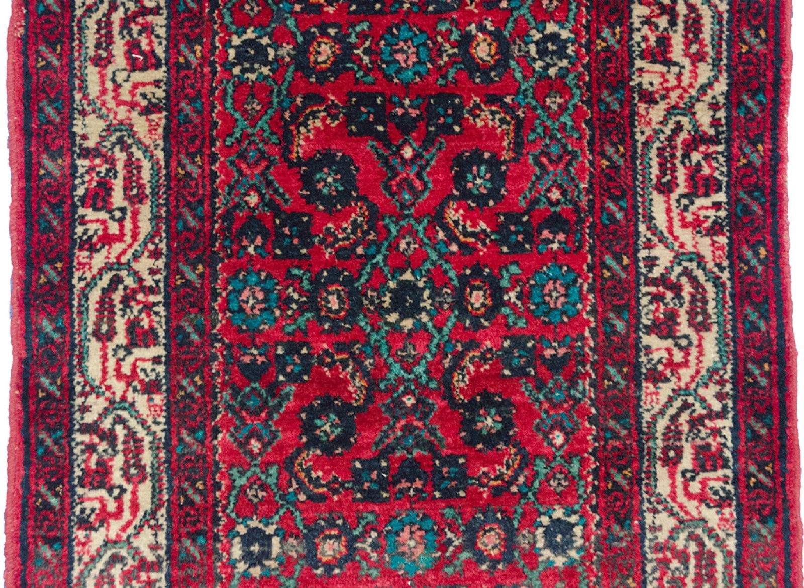 Vintage Hosseinabad Runner 488x78cm photo Textiles
