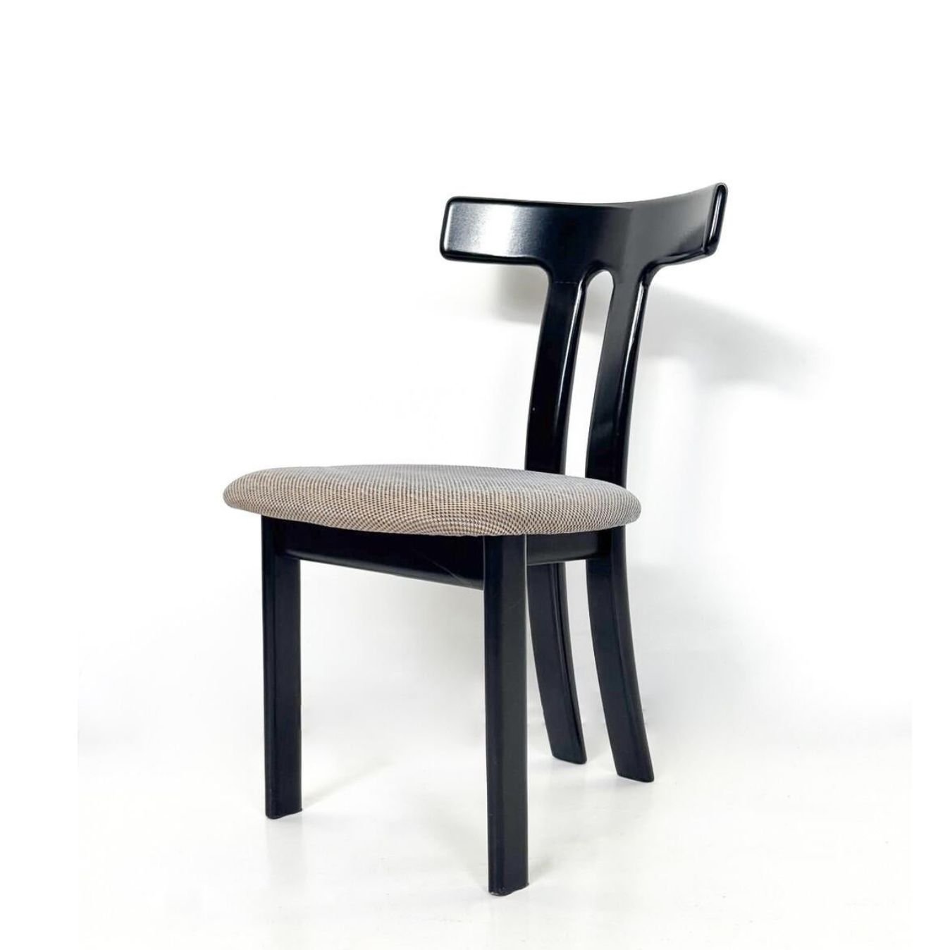 Mid Century Modern Set Of 6 Chairs In The Style Of Luigi Vaghi, 1960s photo Furniture