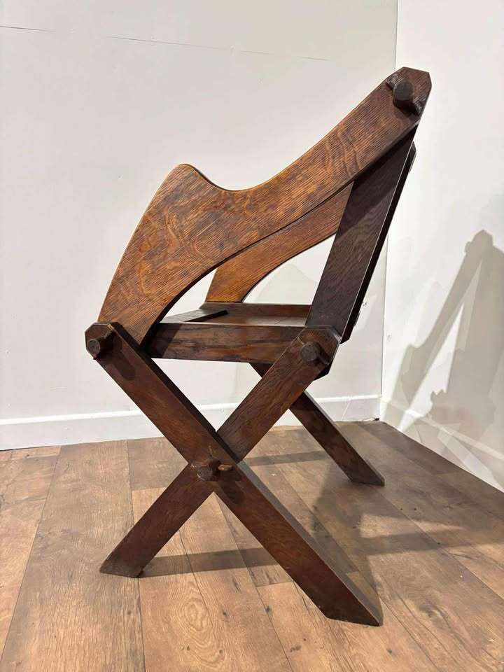 Oak Glastonbury / Ecclesiastical Chair photo Furniture