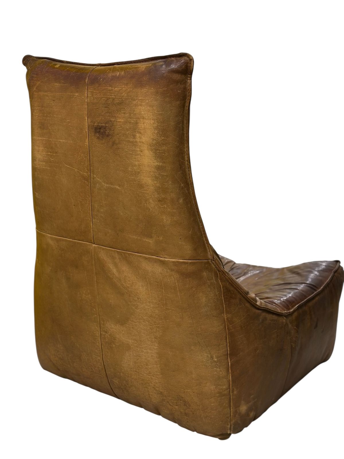 Montis The Rock Leather Chair By Gerard Van Den Berg photo vintage