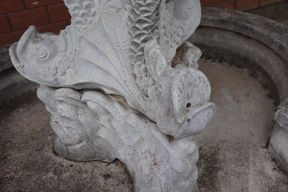 Large Early 20th Century Garden Fountains, Set Of 2 photo for sale
