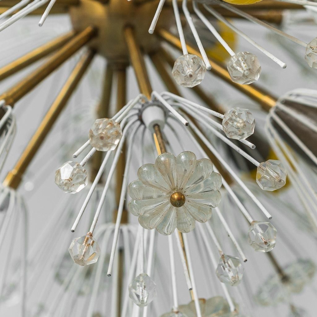 12 Light Sputnik Chandelier, Flacon Stejnar Nikoll Model, Vintage 1960s photo vinterior
