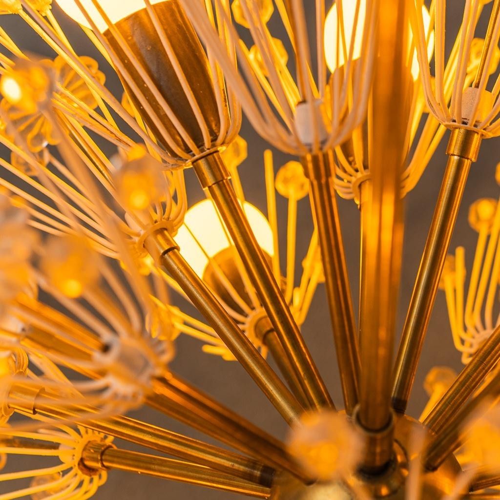 photo furniture 12 Light Sputnik Chandelier, Flacon Stejnar Nikoll Model, Vintage 1960s