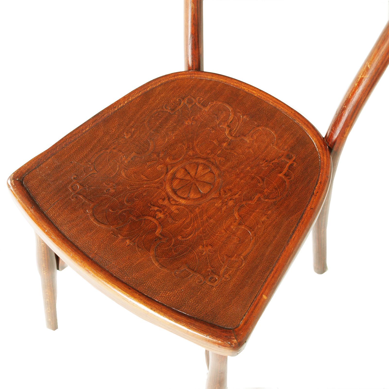 Set Of 4 Original Thonet Chairs, Austria, Late 19th – Early 20th Century photo furniture