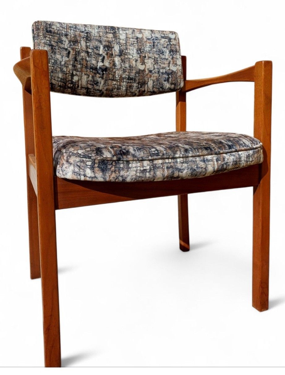 A Mid Century Jens Risom Desk Armchair See My Other Listings For Risom