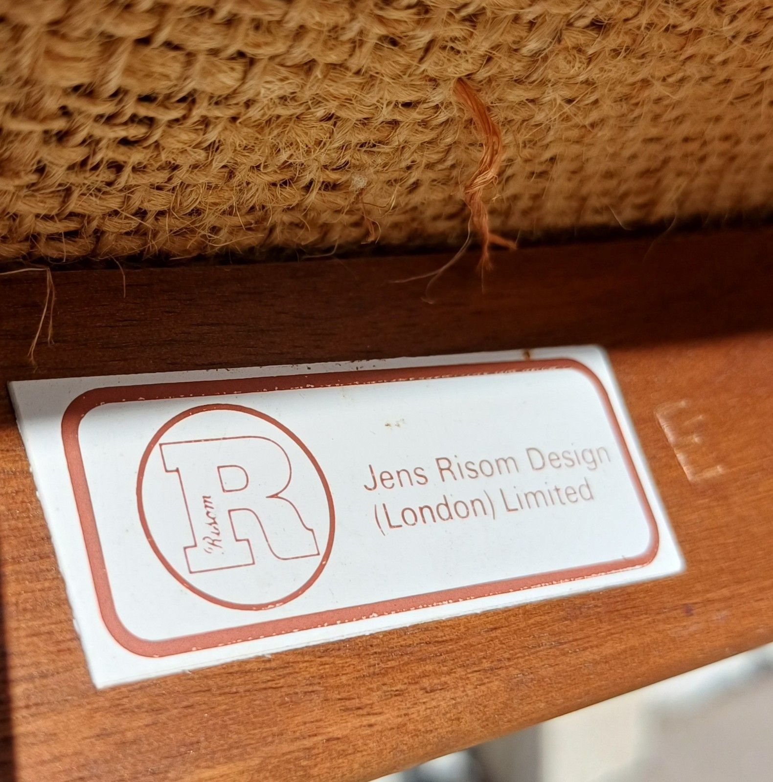 425.0 A Mid Century Jens Risom Desk Armchair See My Other Listings For Risom photo