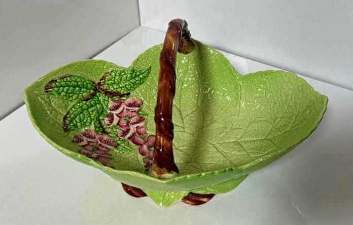 Rare Carlton Ware Australian Design Foxglove Basket photo Home Decor