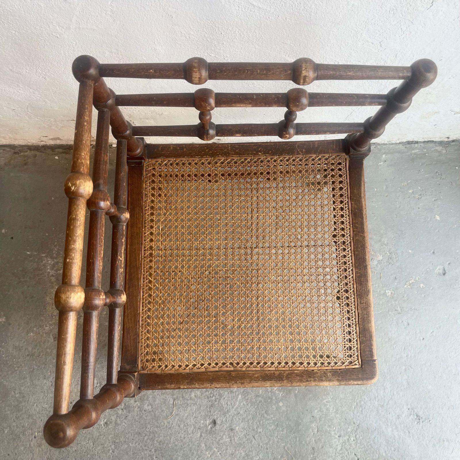 Antique French Bobbin Chair   #1564 photo 245.0