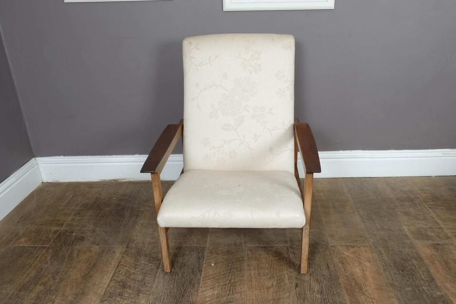 Vintage Retro Guy Rogers Mid Century Kyoto Arm Chair photo for sale