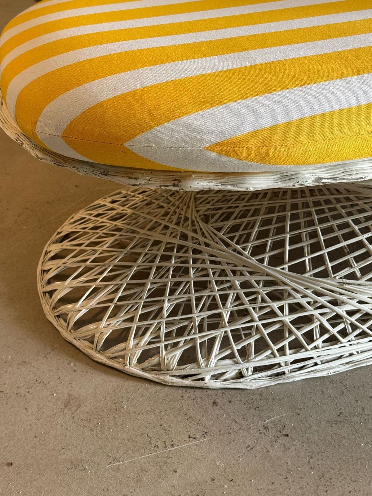 Mid Century Spun Fiberglass Lounge Armchair By Russell Woodard, 1960s photo buy