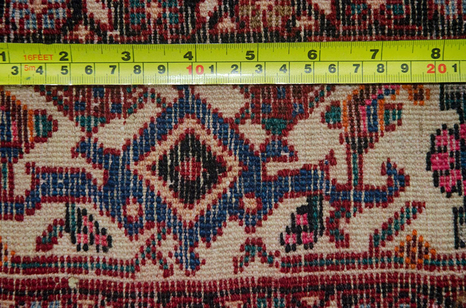 Vintage Bijar Rug 157x106cm photo 1100.0