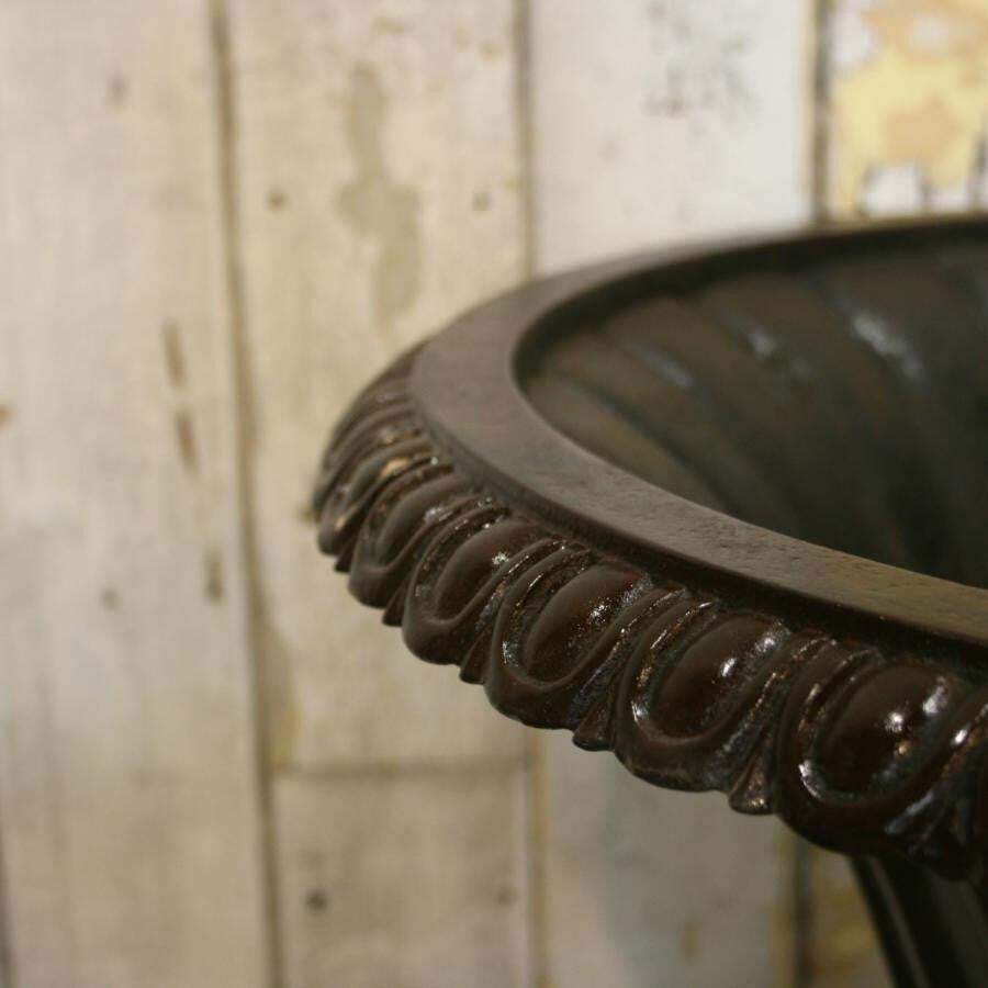 Monumental Antique Cast Iron Campagna Urn photo furniture