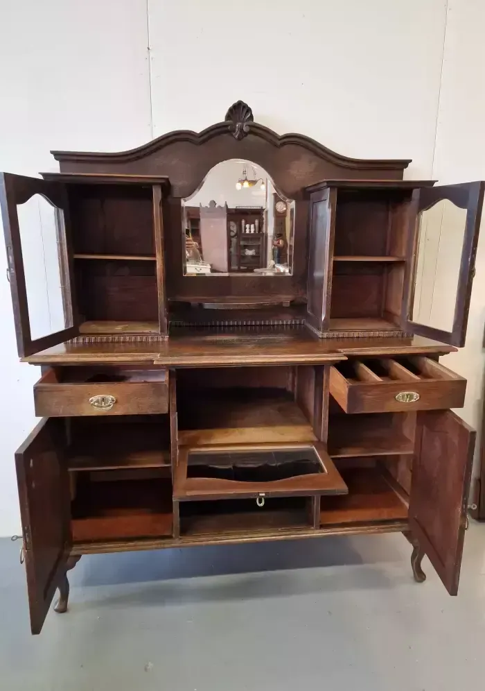 Oak Storage Buffet, 1930s, Vintage photo buy