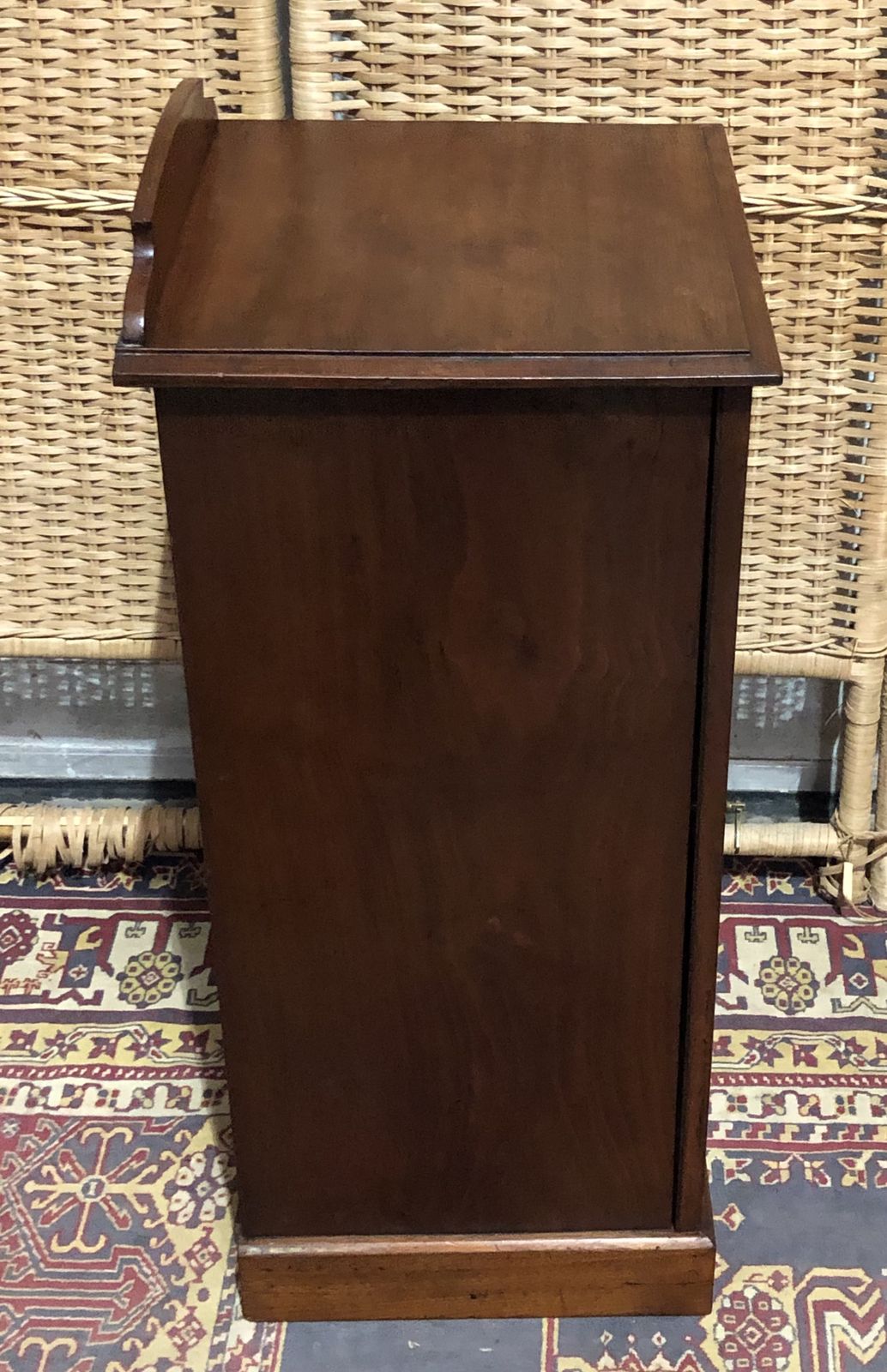 Edwardian Walnut Bedside Table Or Nightstand photo 149.0