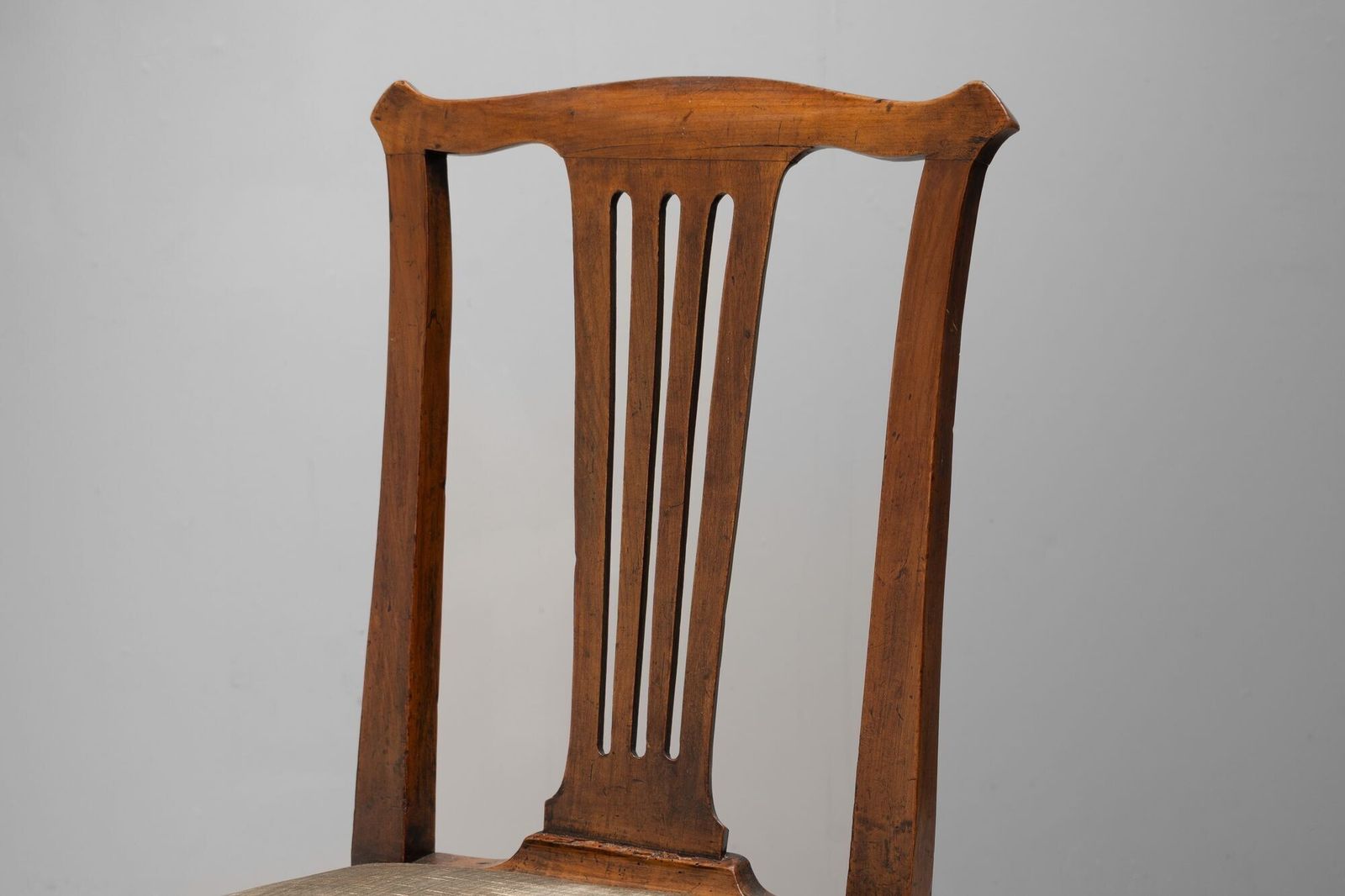 Mahogany Side Chair, 1800s, Antique photo Furniture