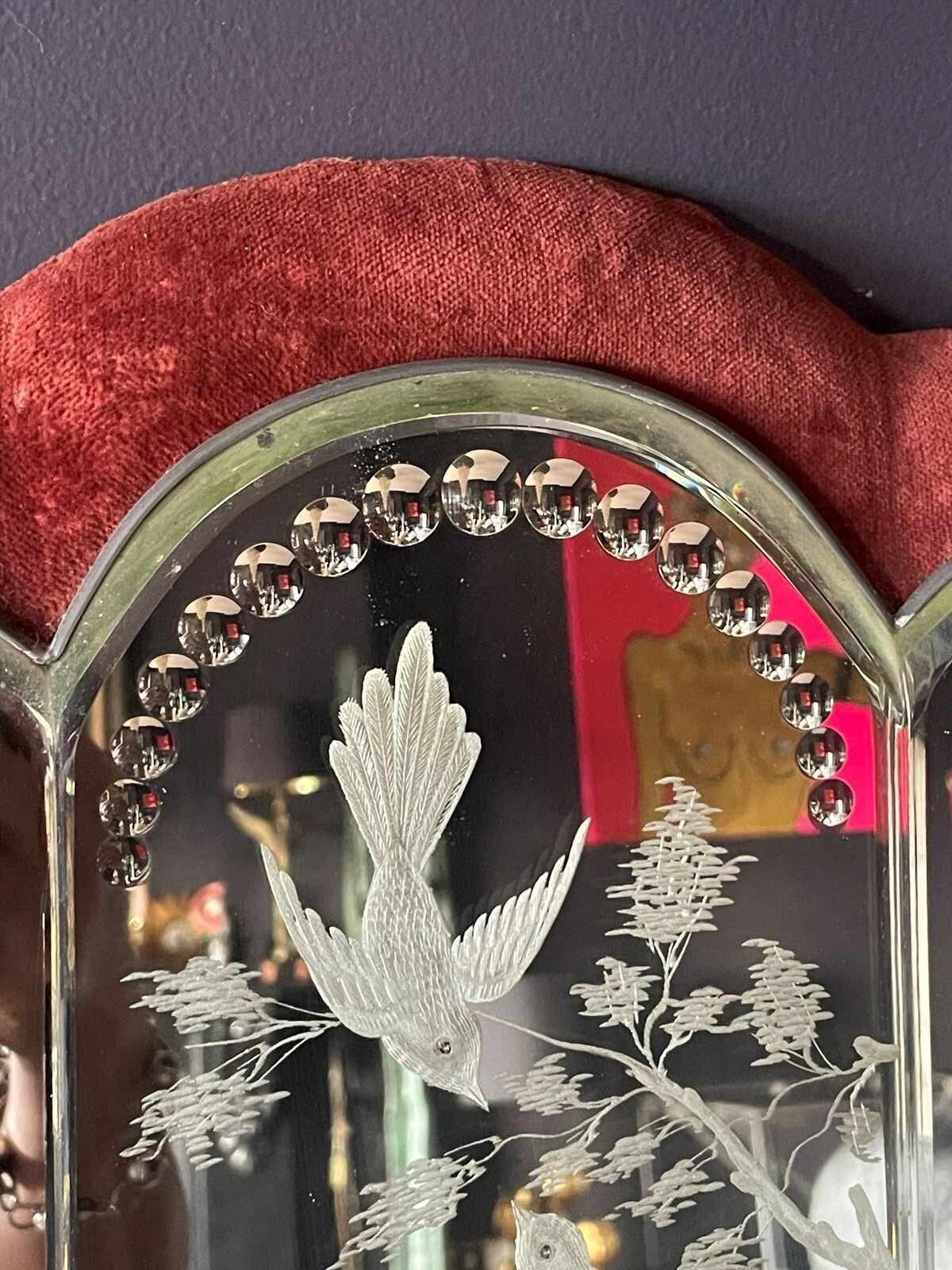 Victorian Gothic Sorcerers Mirror photo vinterior