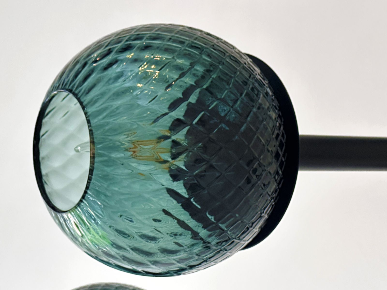 Contemporary Green Spheres Murano Glass Sputnik Chandelier By Simoeng photo buy