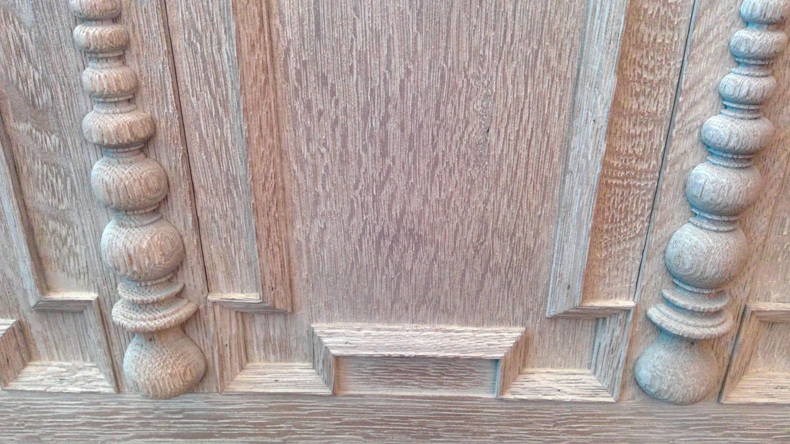 Antique Mock Jacobean Style Limed Oak Mule Chest With Lift Up Top photo buy