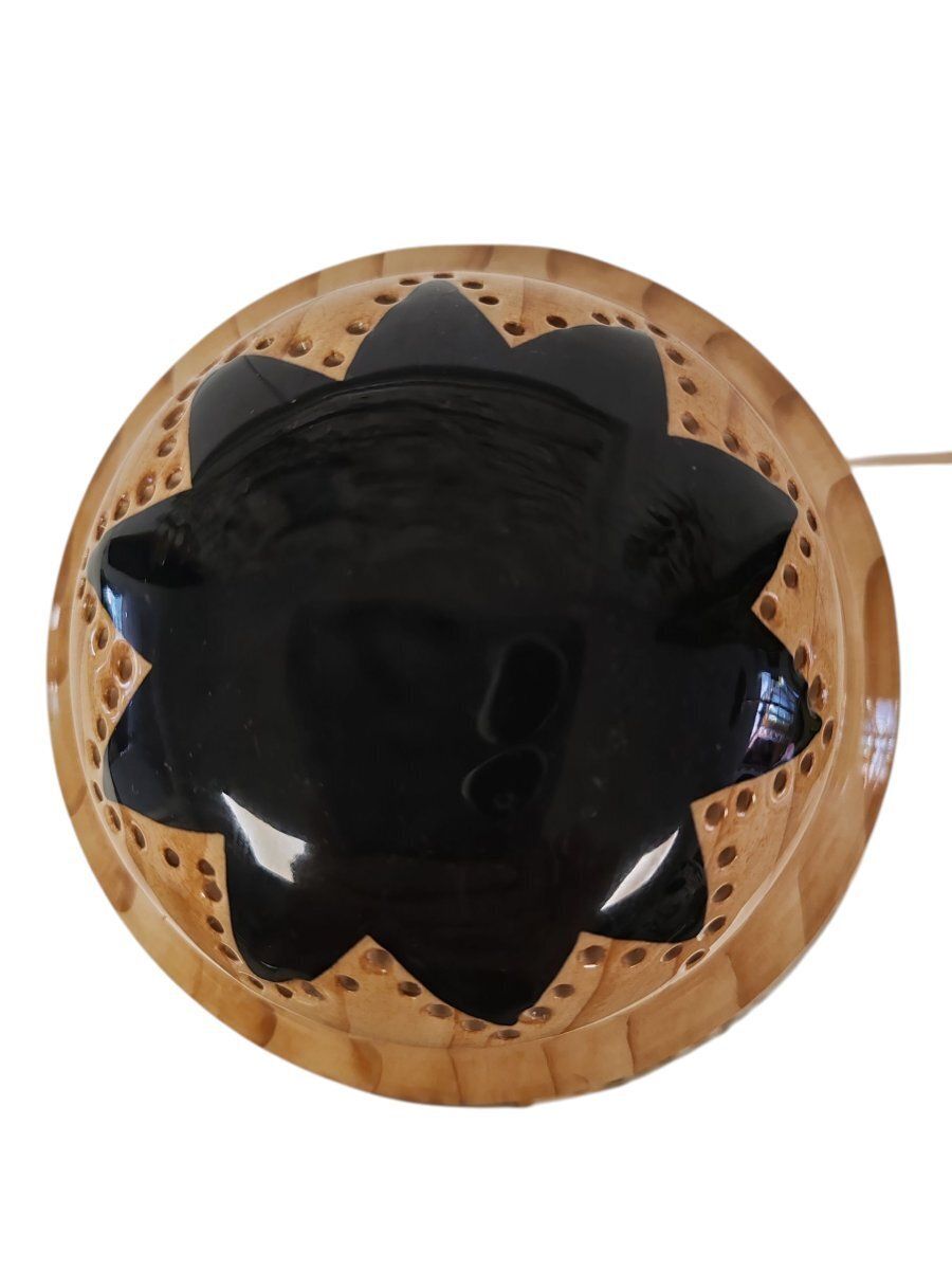 Grandjean Jourdan Ceramic Lamp, Vallauris. photo 332.0