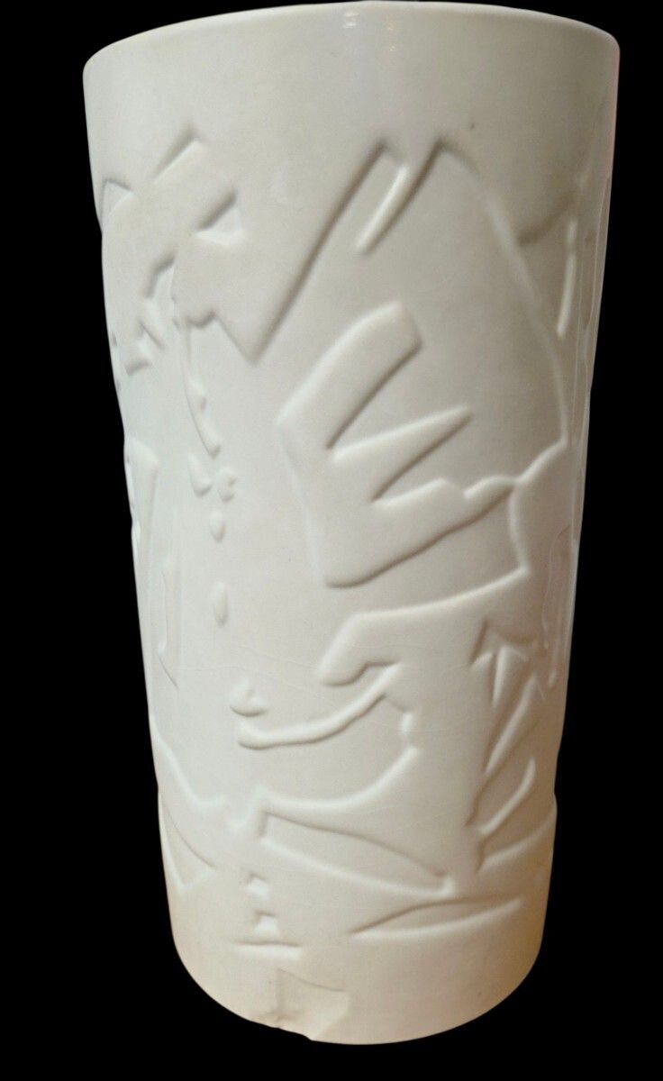 étienne Hajdu (1907 1996) Roller Vase Manufacture Sèvres