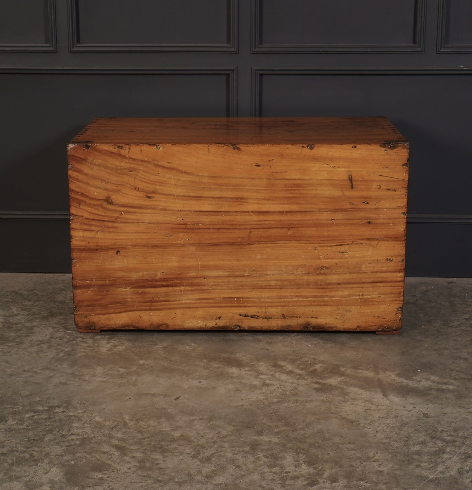photo furniture Camphor Wood Campaign Chest Coffee Table