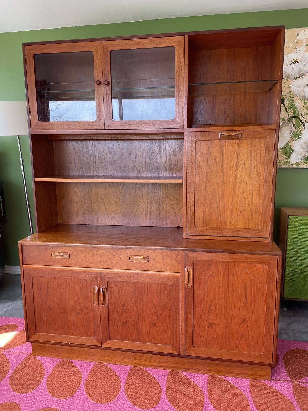 Beautiful G Plan Fresco Cabinet & Wall Unit – Superb Condition photo furniture