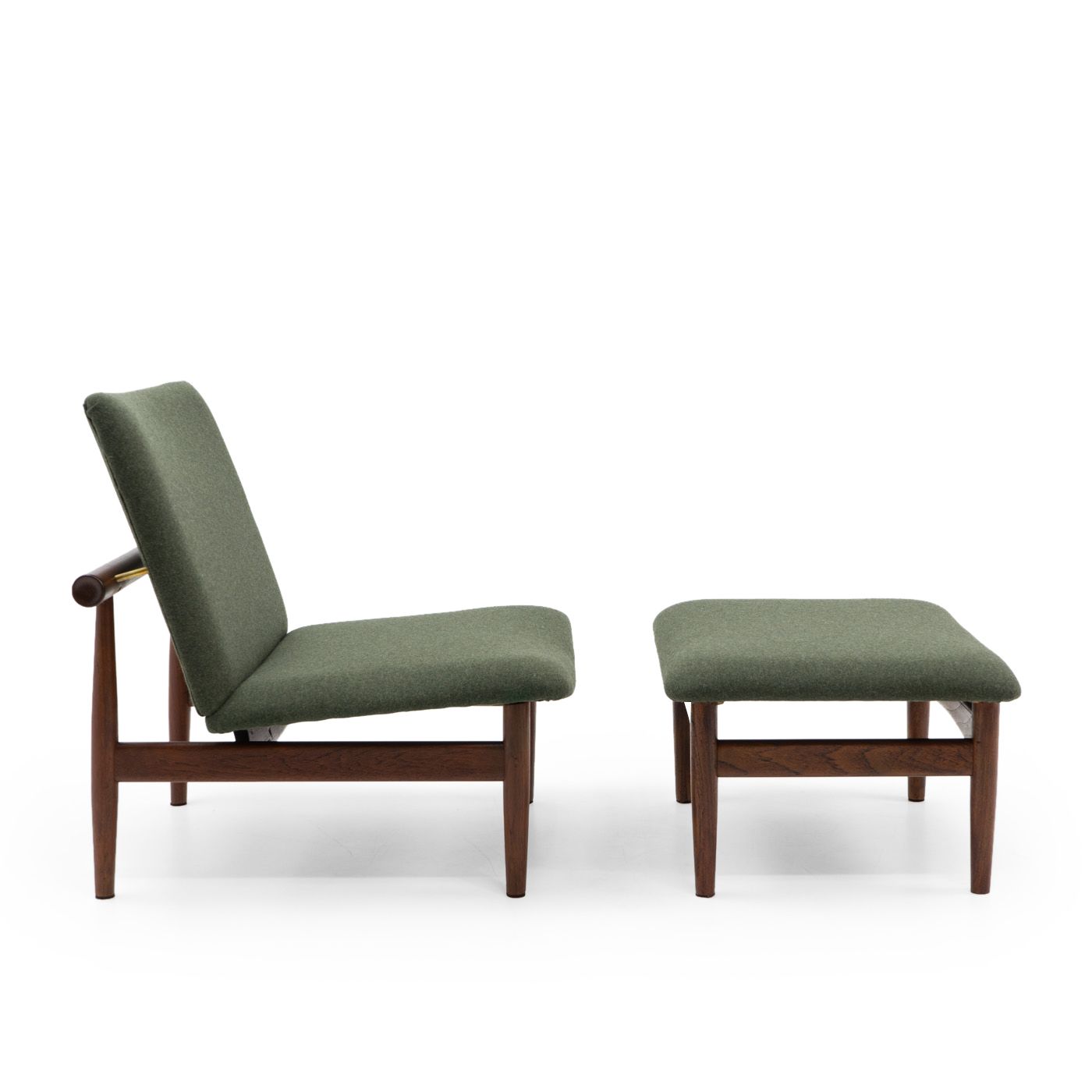 Finn Juhl Lounge Chair And Ottoman, Japan Series