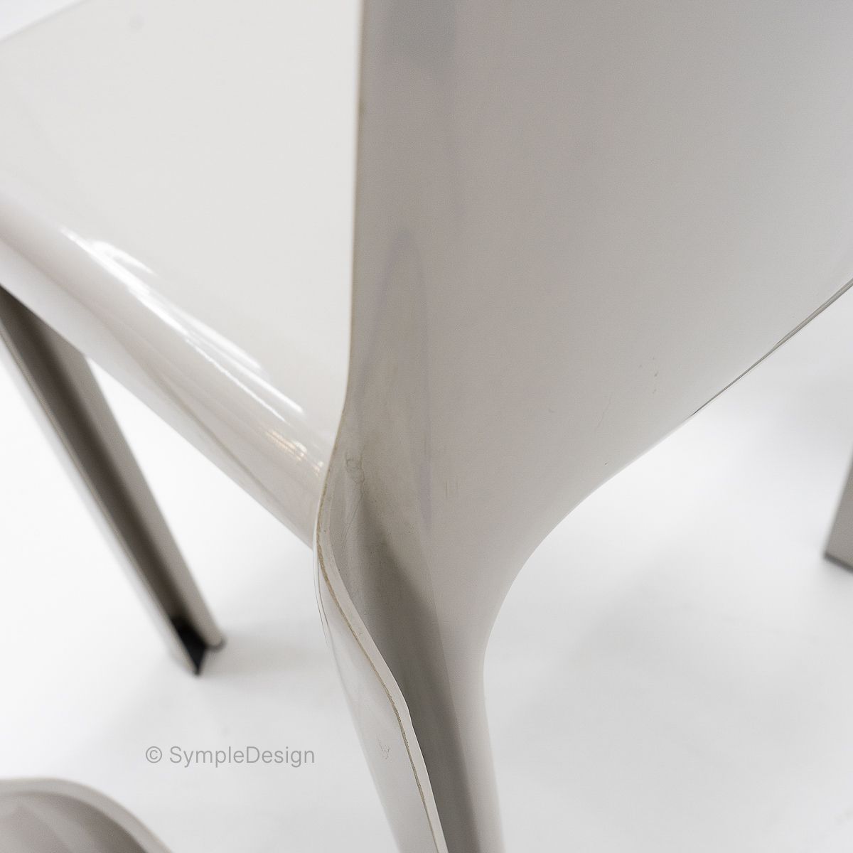 Furniture Selene Chairs By Vico Magistretti For Artemide, 1960s, Set Of 8 photo
