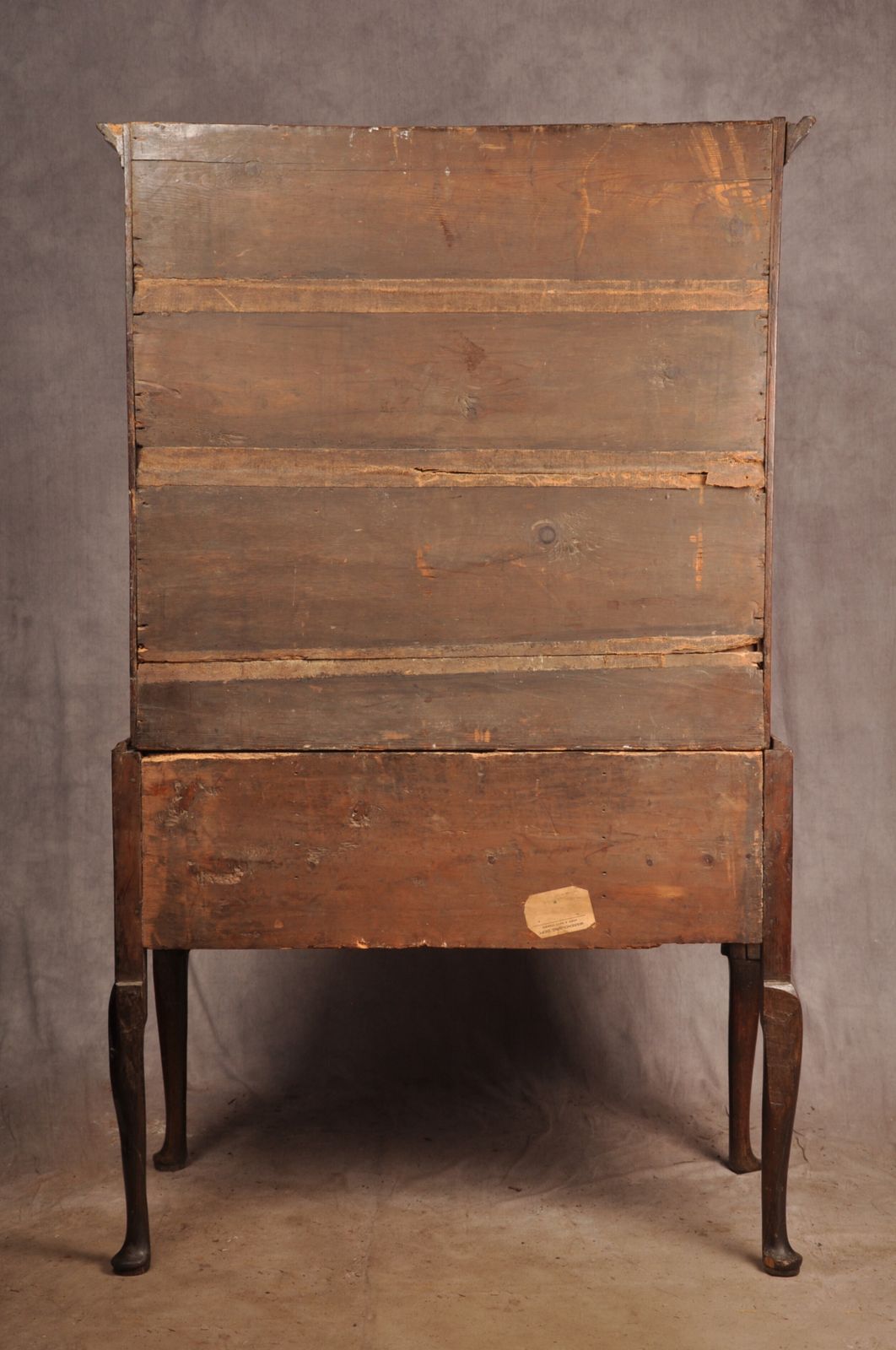 A Fine 18th Century George I Oak Chest On Stand photo vintage