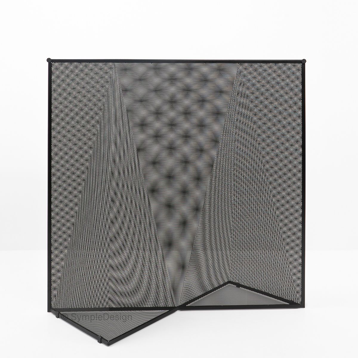 Room Divider / Paravent, Nilla Rosa By Mario Botta For Alias, 1980s photo vintage