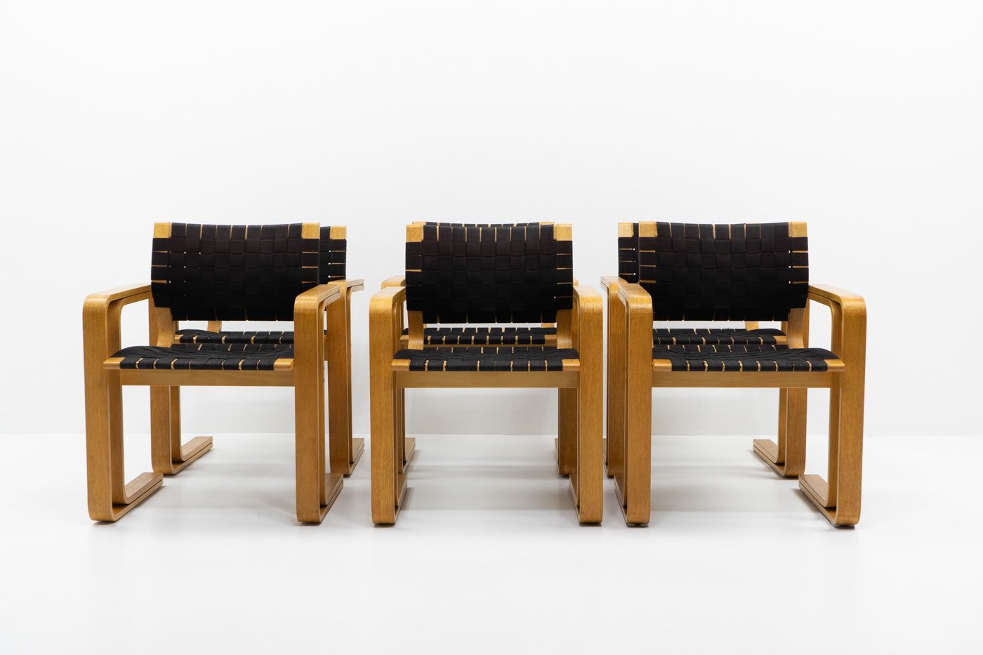 Thygesen & Olesen – 5331 Armchair, Set Of Six, 1980s photo vintage