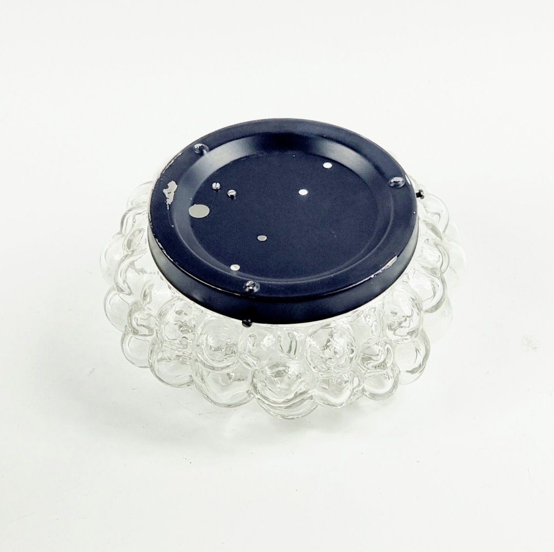 Mid Century Bubble Glass Ceiling Light By Helena Tynell For Limburg, Germany, 1960s photo vinterior