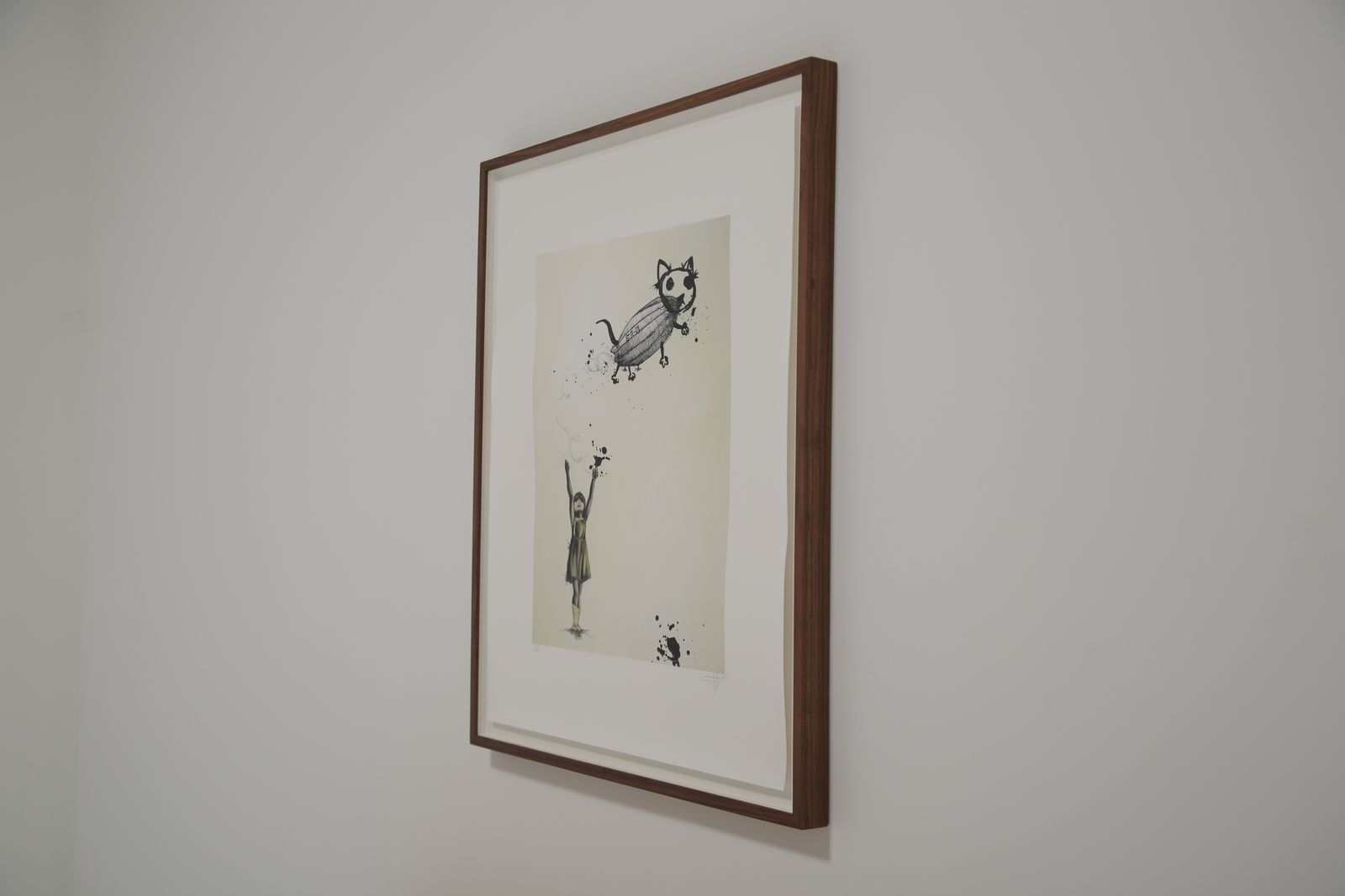 ‘And One Day Blimp Cat Floated Away’ Limited Print By Candice Tripp, 2008. photo for sale