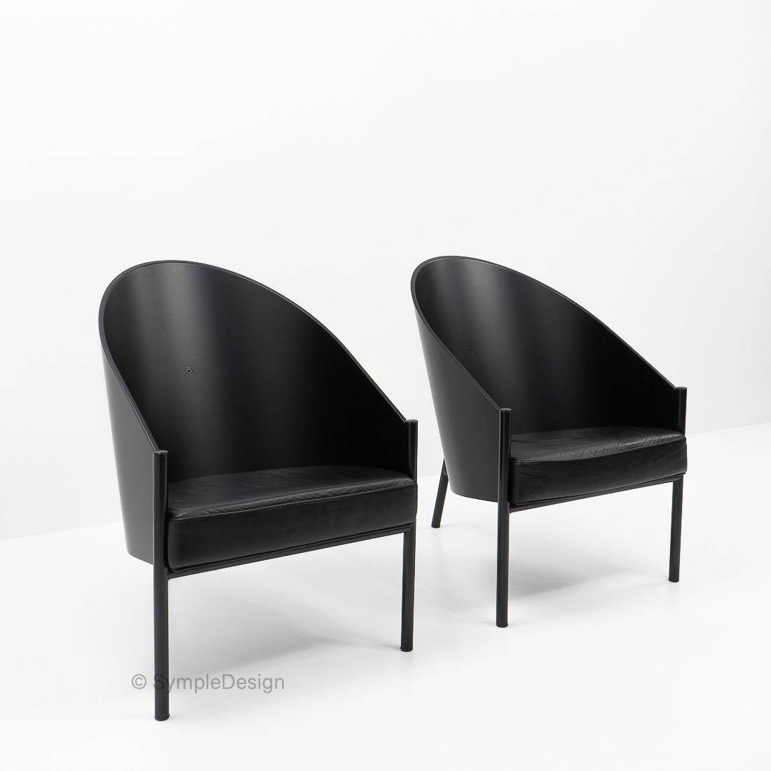 Pratfall Lounge Chairs By P. Starck For Driade, Set Of Two photo 3300.0
