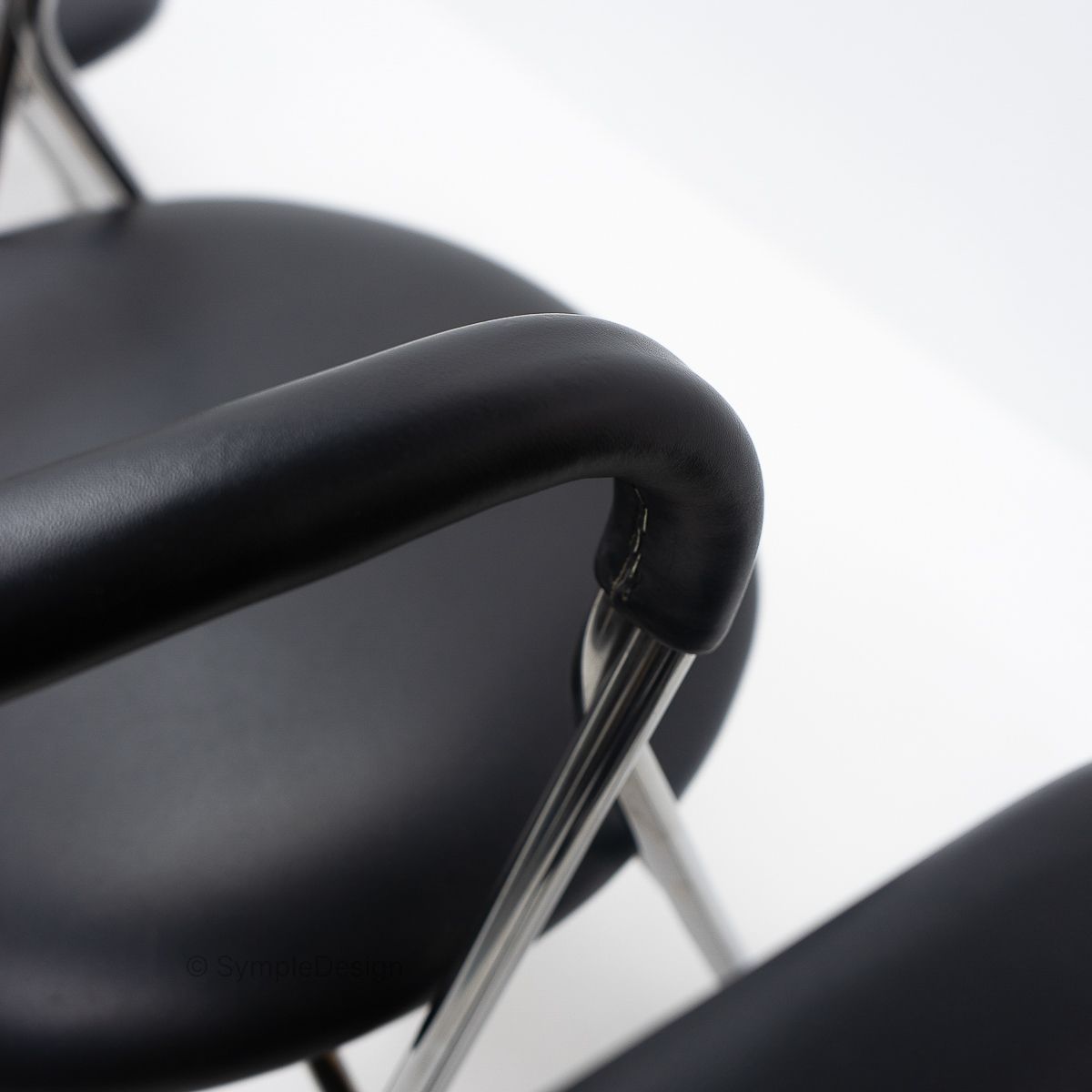 photo vintage Swiss Design Classic Hans Eichenberger Saffa Chairs, Set Of Four, 1980s