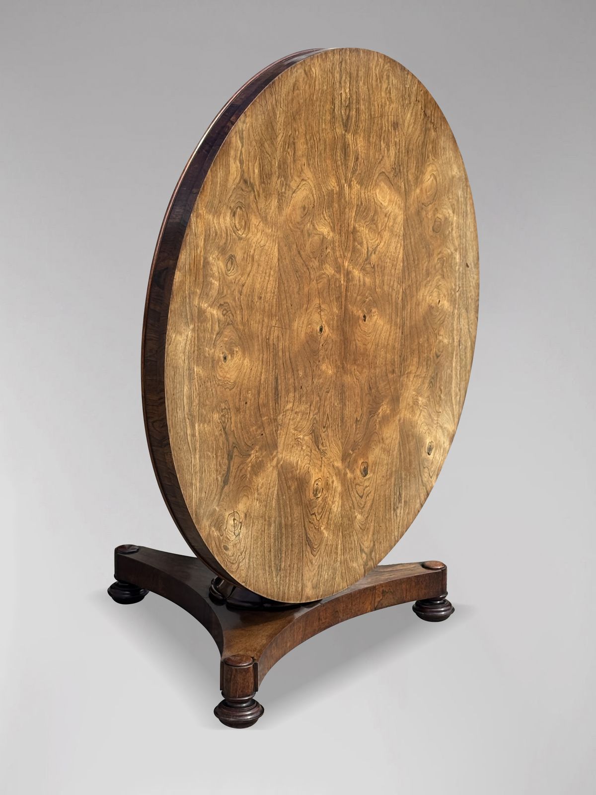 Furniture Early 19th Century William IV Period Rosewood Centre Table photo