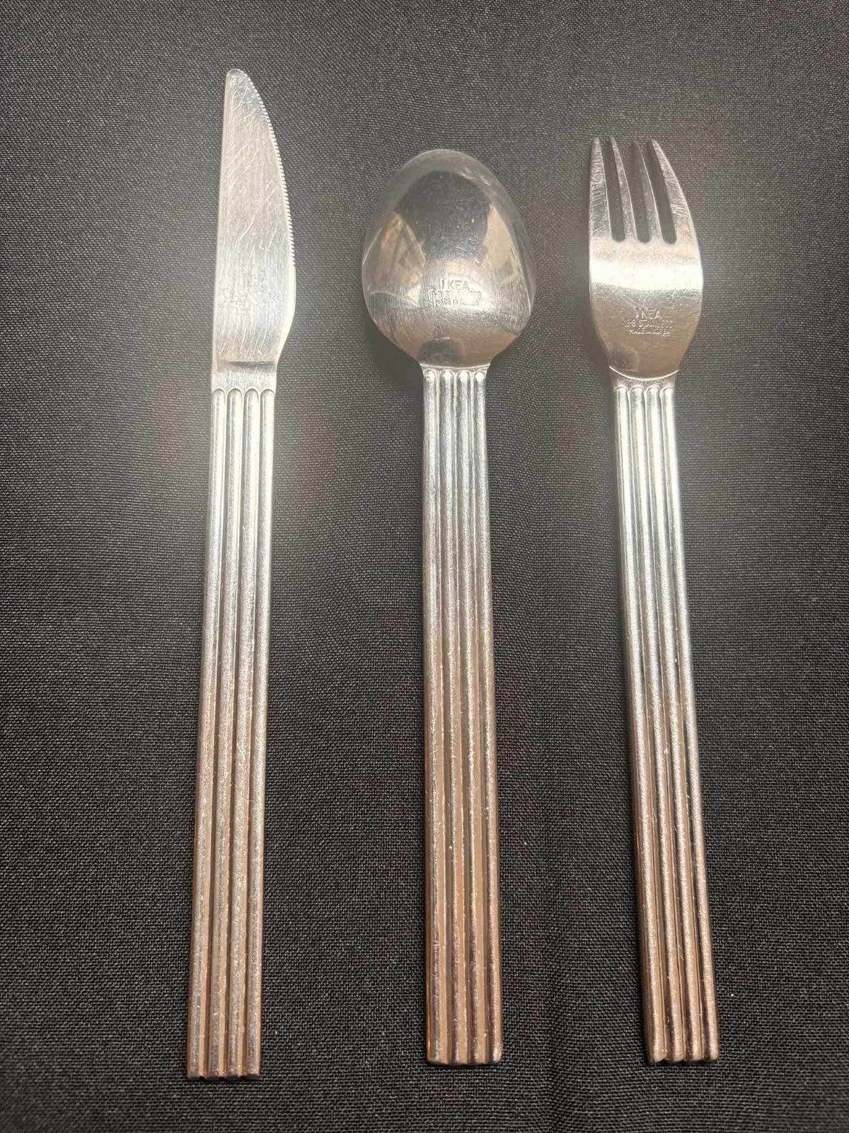 Vintage Ikea Strateg Flatware Set: Stainless Steel, Ehlen Johansson Design photo buy