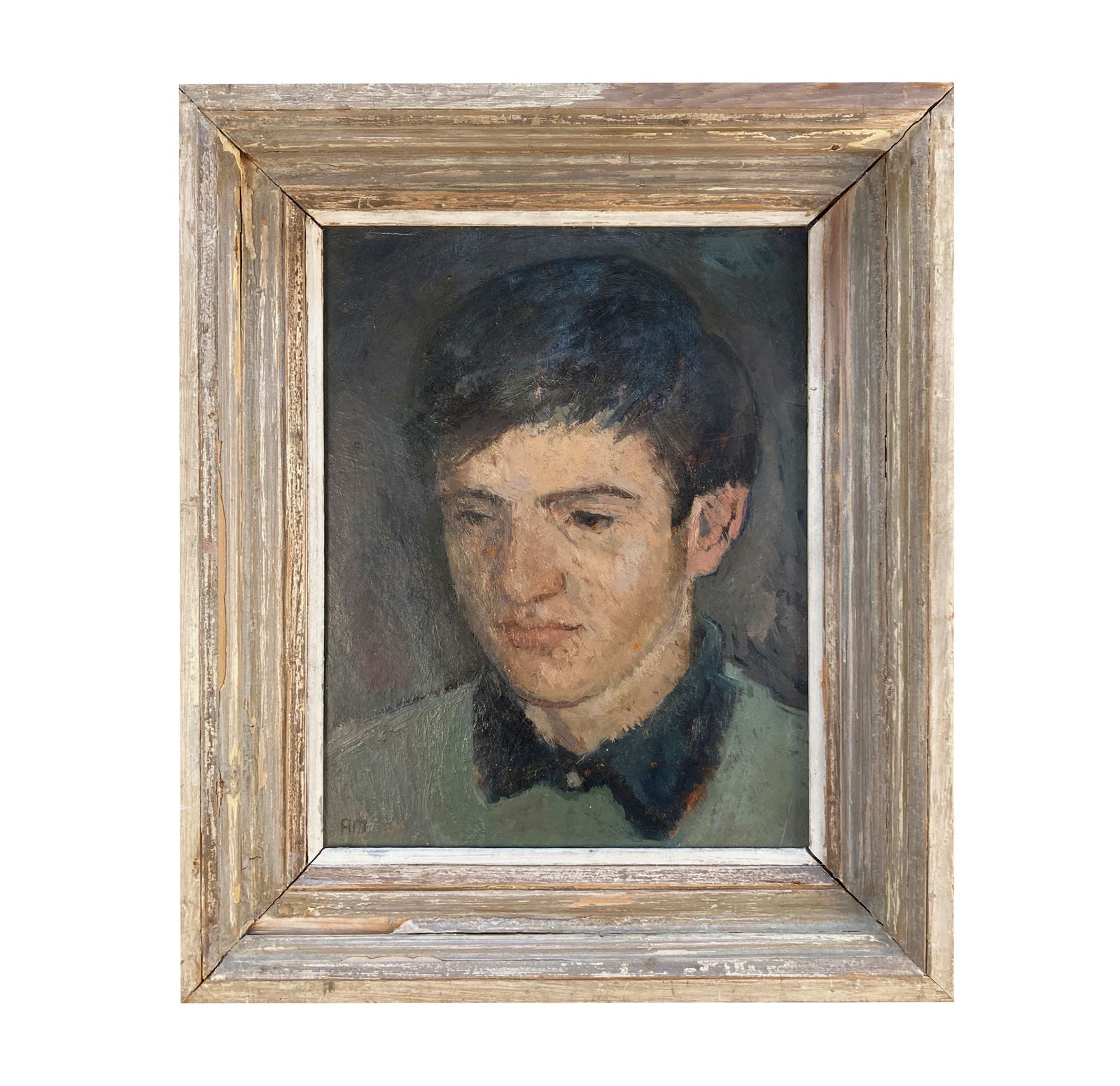 A Portrait Of A Young Man By Anthony Morris Rp Neac