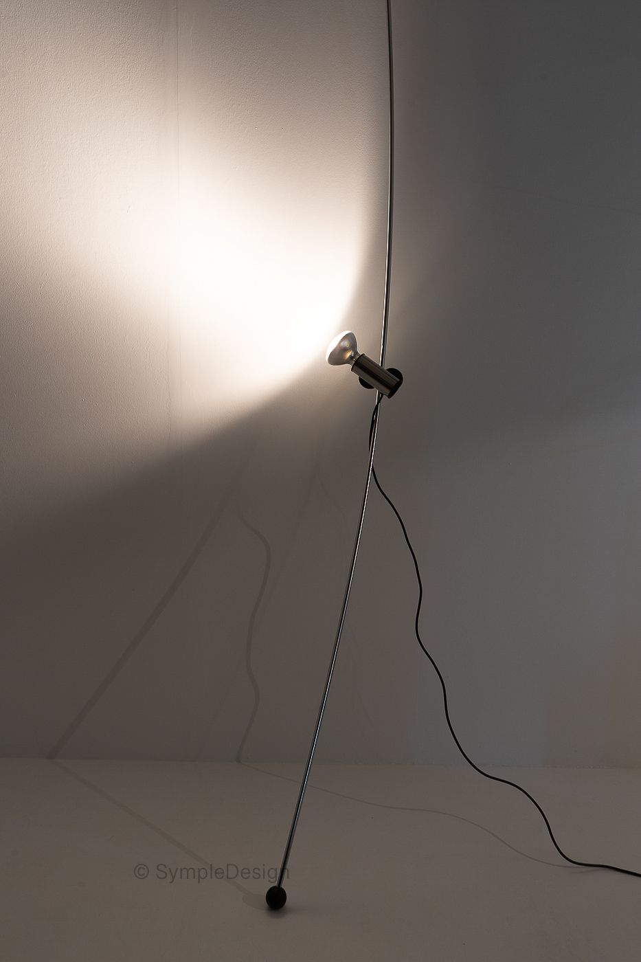 Lighting Floorlamps Model Molla By Leonardi Cesare, Stagi Franca, Italy 1970s photo