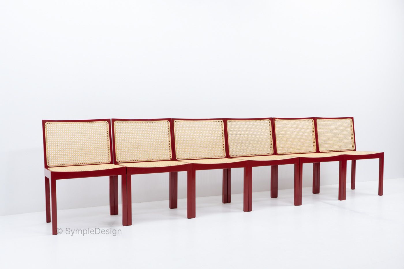 Bank Stühle, Or Bench Chairs By Willy Guhl, Set Of 6, 1960s photo 6300.0