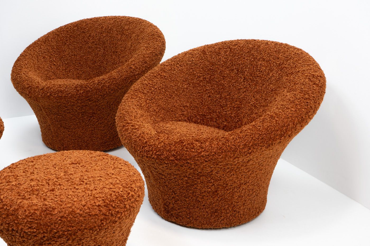French Design Pierre Paulin For Artifort Mushroom Lounge  Set photo buy