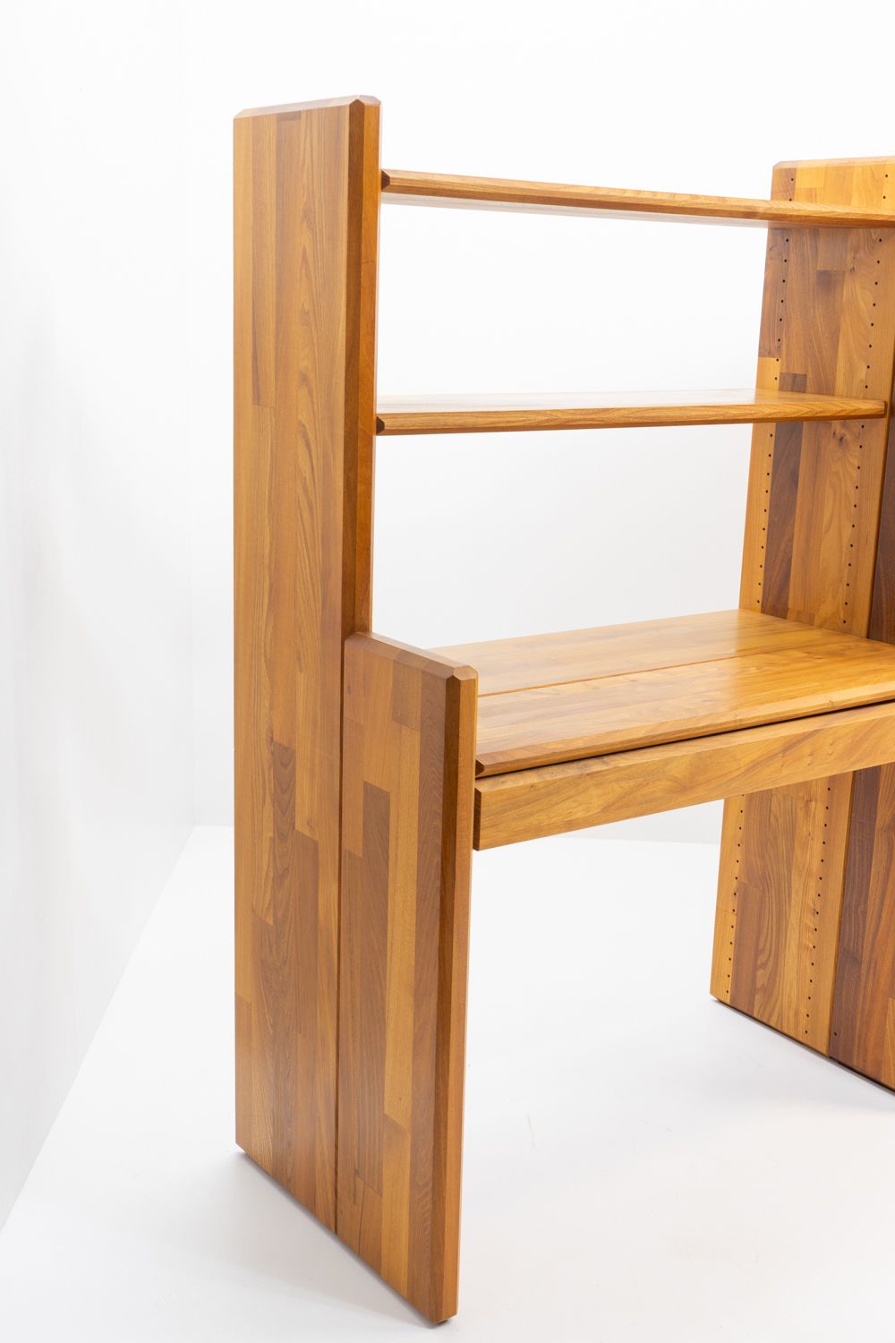 Go Desk And Bookcase By Pierre Chapo, France, 1980s photo vinterior