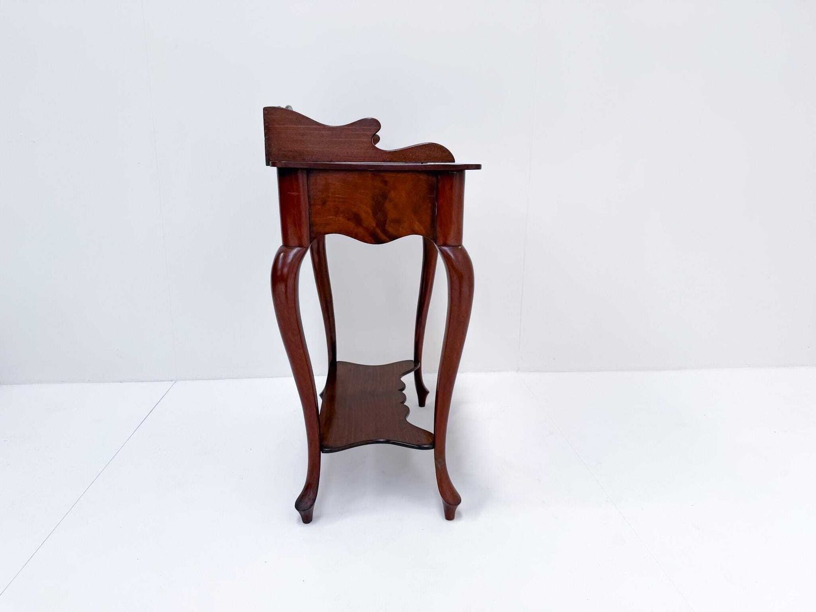 Antique Walnut Console Table With Drawer photo buy