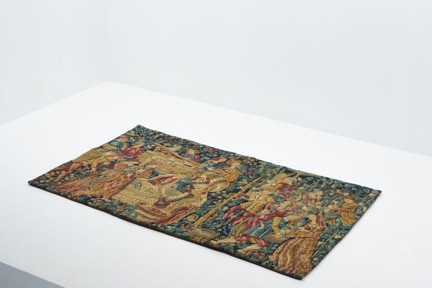 Jacquard Tapestry From Aubsson, Attr. To Jean Laurent, France 1970s photo Textiles