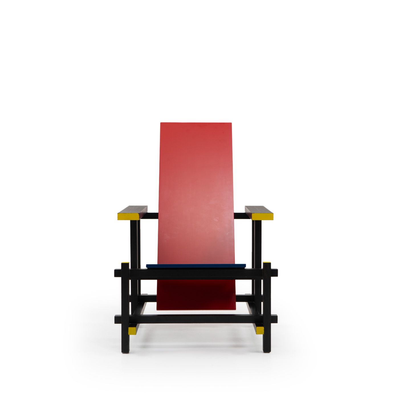 Rietveld Red & Blue Chair By Cassina, 1970s photo furniture