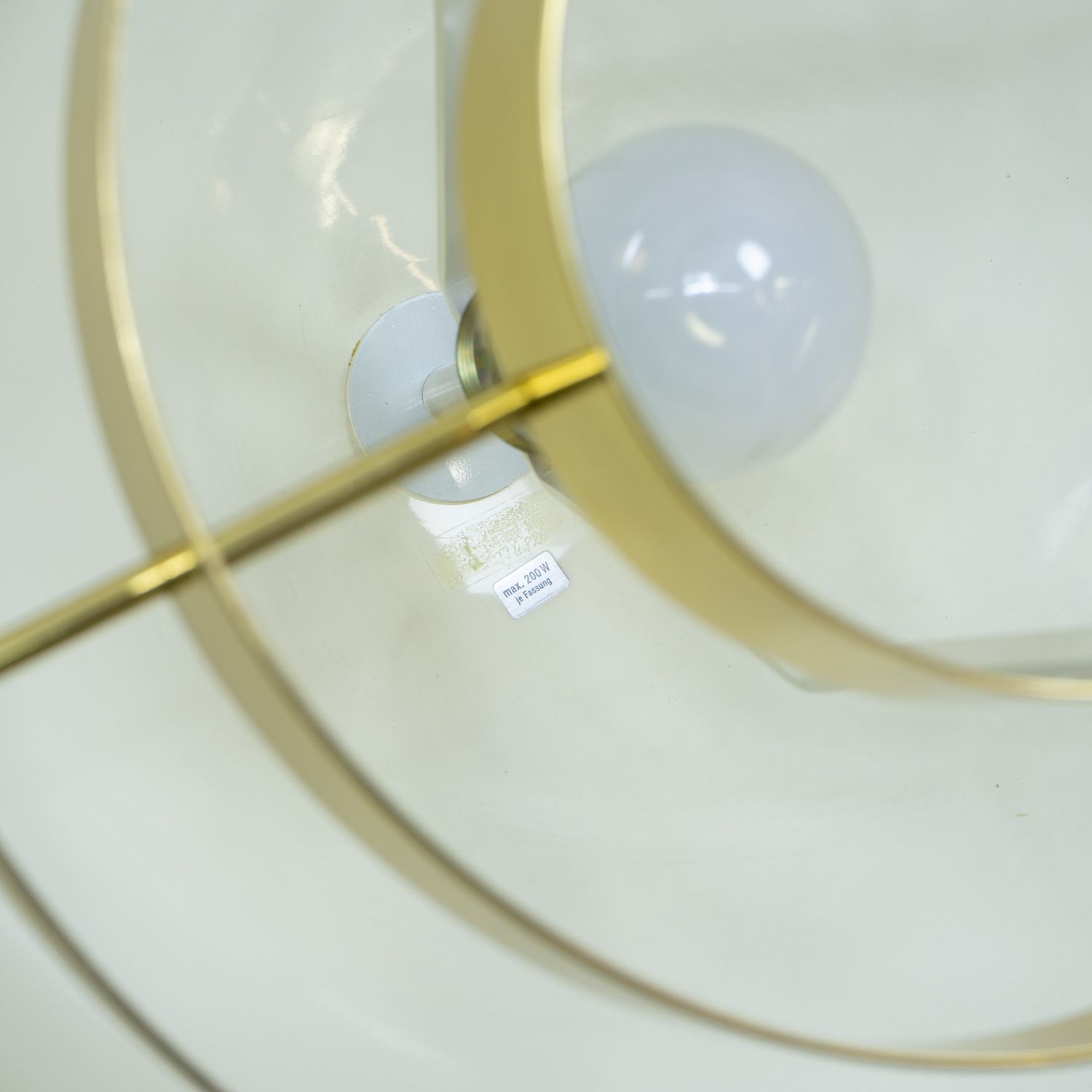 photo buy Vereinigte Werkstätte, Brass Pendants, Germany 1970s – Set Of 2