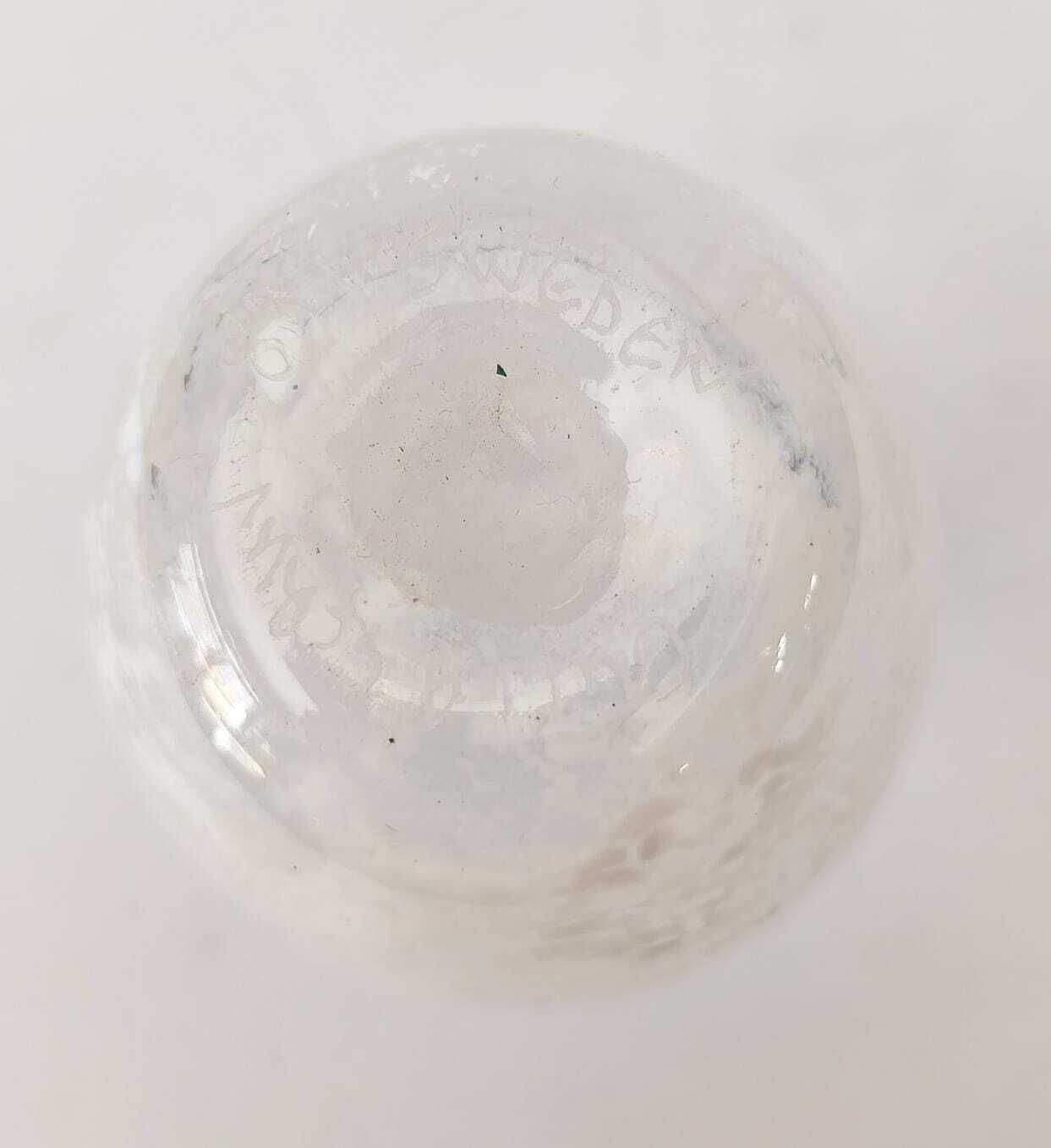 photo furniture 3 Gullaskruf Glass Vases, Made In Sweden, 1989, Vintage Design