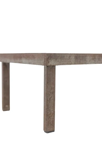 Capron. “Navette” Coffee Table In Black And Red Glazed Stoneware. 1960s. photo vinterior