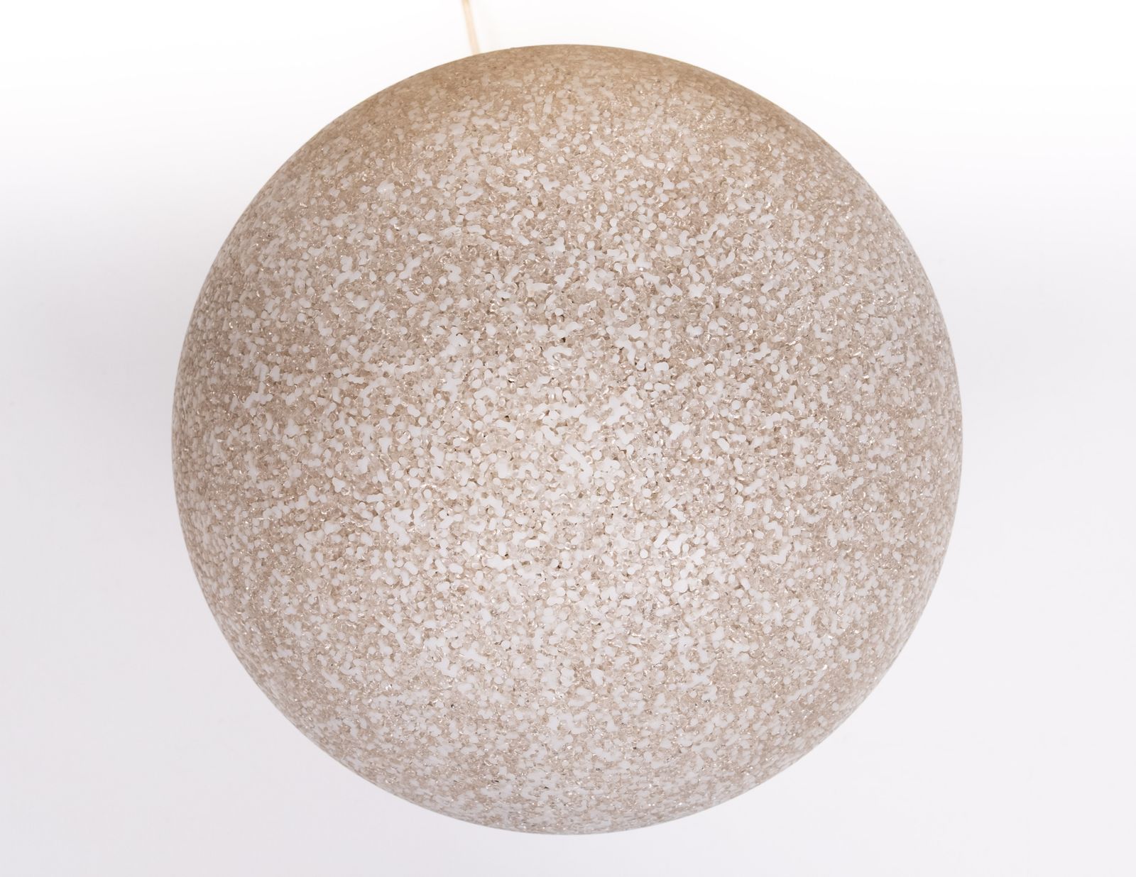 Ball Lamp On Pine Base 1970 France photo furniture